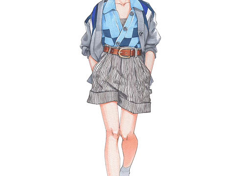 愿我永远对服装保持热爱,对美的探索更上一步