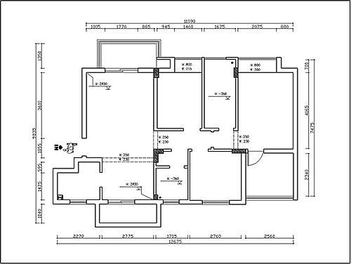 一些早期的室内设计作品