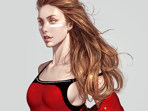 红衣少女，正经的存了一个小步骤
