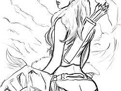 臨摹的別人的~~第一次用繪畫板畫的不好（個人主頁-ZMzc4MTI4） - 商業(yè)插畫 - 站酷設計師摳圖大漢原創(chuàng)素材 - 站酷ZCOOL