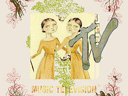 mtv插画拼接广告