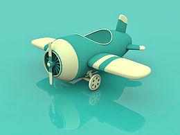 c4d小飞机