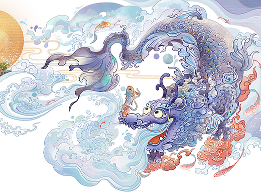 《龙生九子》绘本