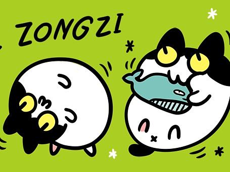 动态表情-粽子喵2-for mojigo APP