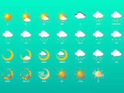 简单天气（个人主页-ZMzA3MTAwMA==） - 主题/皮肤 - 站酷设计师wyuansky原创素材 - 站酷ZCOOL