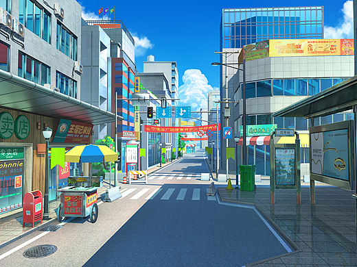 三期课堂示范——现代街道