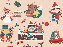 一些小贴纸~圣诞春节主题