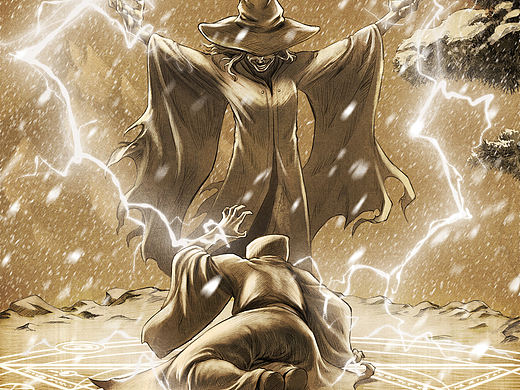 画闪电的秘籍！一个认认真真画画的过程