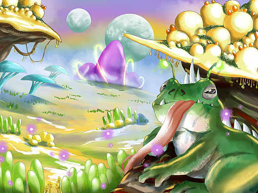 科幻漫画场景创作