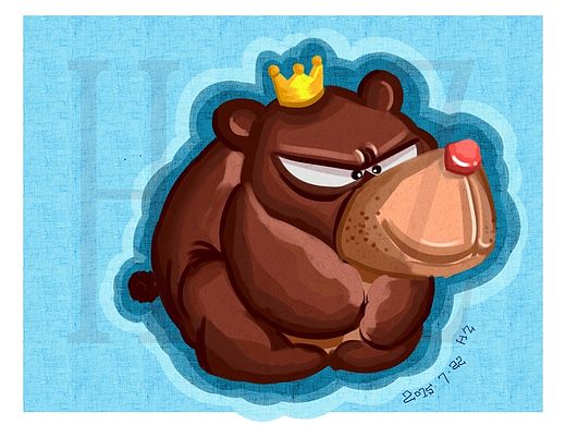 《熊呆呆》（個(gè)人主頁(yè)-ZMTI4MzcxNzY=） - 創(chuàng)作習(xí)作 - 站酷設(shè)計(jì)師SapphireAgnes原創(chuàng)素材 - 站酷ZCOOL