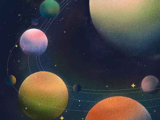 在宇宙的尽头（个人主页-ZNjc4NjIzNjg=） - 创作习作 - 站酷设计师李论论论论论原创素材 - 站酷ZCOOL