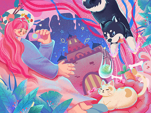 扁平插画练习