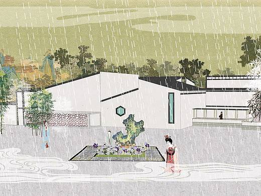 穿越时空的名人馆（个人主页-ZMzIyNjYyMTY=） - 建筑设计 - 站酷设计师深蓝色重度患者原创素材 - 站酷ZCOOL