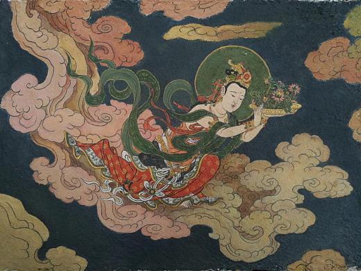 壁画飞天