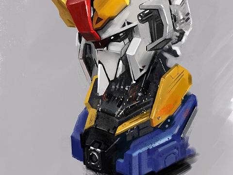 临摹高达（个人主页-ZNTQ4MTU4MDQ=） - 创作习作 - 站酷设计师楼顶上的小斑鸠原创素材 - 站酷ZCOOL