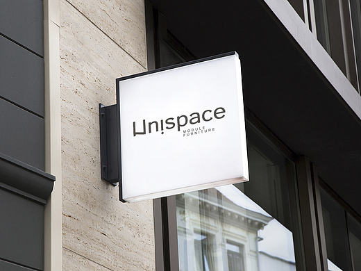 Unispace-家具logo设计