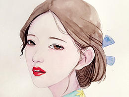 水彩人物系列（原创作品 谢绝转载）