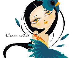 画者无题（个人主页-ZMTQzNDU2NA==） - 新锐潮流插画 - 站酷设计师enidenid原创素材 - 站酷ZCOOL