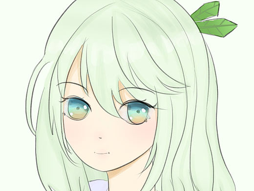 半侧脸（个人主页-ZNTkyNjA3NjA=） - 商业插画 - 站酷设计师爱画画的小栗栗子原创素材 - 站酷ZCOOL