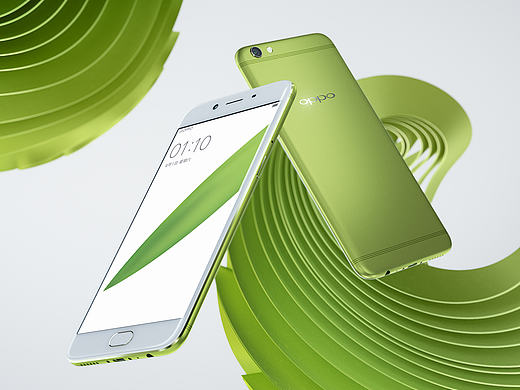 OPPO R9S - GREEN #飞机稿#