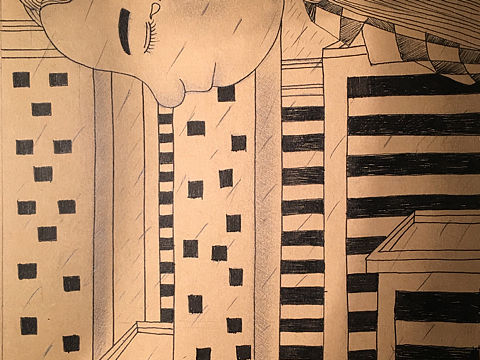 如坠落的雨滴般倔强，于是他穿越黑暗，醉如飞鸟，快（个人主页-ZMTY2NTk0NzY=） - 新锐潮流插画 - 站酷设计师Pabu帕布原创素材 - 站酷ZCOOL