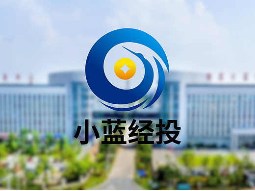 小蓝经投logo设计|金翔丹鹤