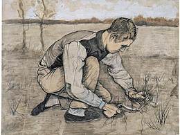 【可讀】梵高的素描