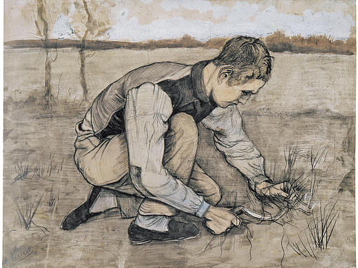 【可读】梵高的素描