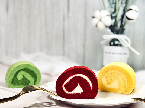 最爱的瑞士卷蛋糕！