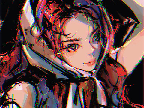 人物插画（个人主页-ZNTk2Mzg5NTI=） - 创作习作 - 站酷设计师deer_pet原创素材 - 站酷ZCOOL