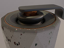 水磨石材質(zhì)手搖咖啡機(jī) 練習(xí)