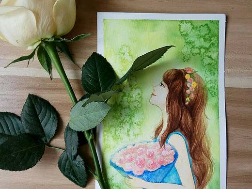 愿生活永远充满阳光和鲜花