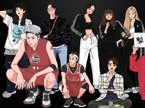 最近的插畫人物（個(gè)人主頁(yè)-ZNDY2OTIzNTY=） - 創(chuàng)作習(xí)作 - 站酷設(shè)計(jì)師崔什么呢你原創(chuàng)素材 - 站酷ZCOOL