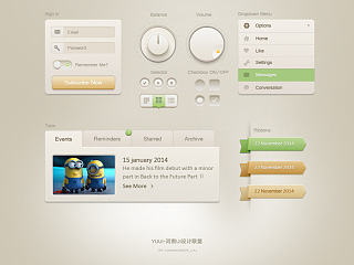 UI界面控件（个人主页-ZNjEzODAyNA==） - 其他UI - 站酷设计师hamburger_liu原创素材 - 站酷ZCOOL