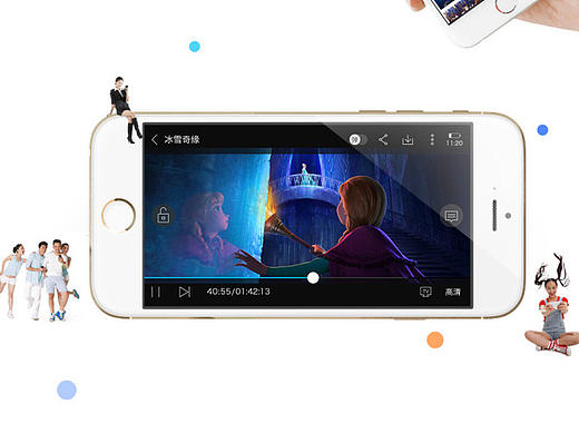 Movie  APP排版展示