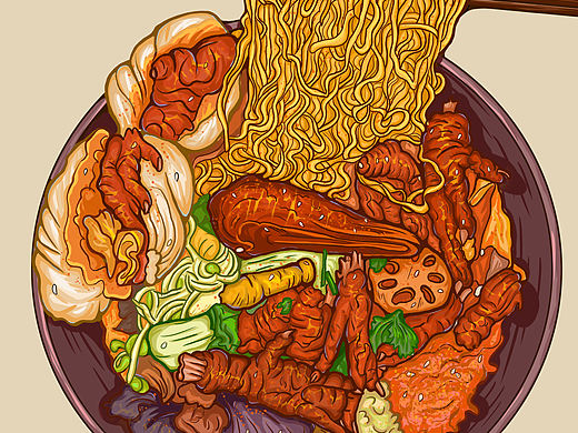 插画打卡