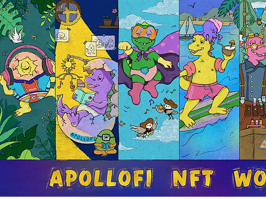 Apollo-Fi  NFT插画