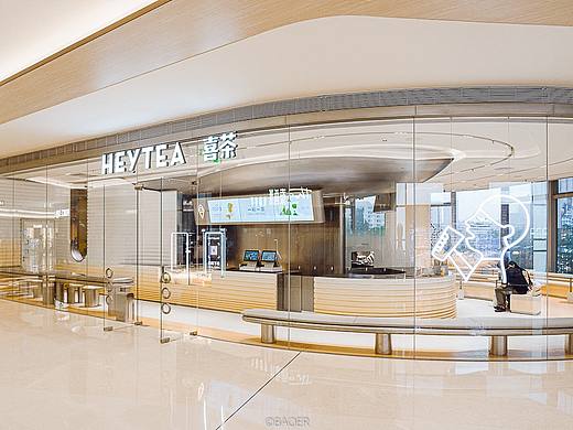 漂浮的喜茶•新店开业