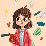 世界海洋日之小女孩在海洋里亲吻海豚（悬浮侧栏作者头像） - 原创素材 - 站酷设计师宋七倍原创素材 - 站酷ZCOOL