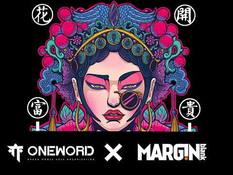 花开富贵-《國潮-初》MARGIN BLANK原創設計