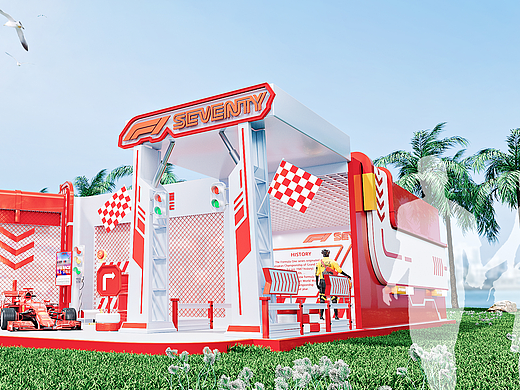 f1 快闪店-路演设计