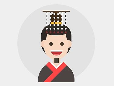 个性头像-历代官帽演变（个人主页-ZMjIwMjQ1MDg=） - 图标 - 站酷设计师阿照的杂货铺原创素材 - 站酷ZCOOL