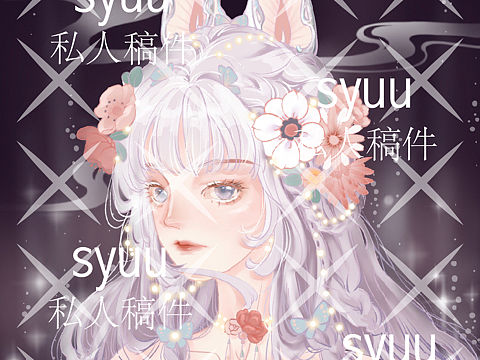 人设头像（个人主页-ZNDM1MTM1MTI=） - 商业插画 - 站酷设计师Syuu_eisei原创素材 - 站酷ZCOOL