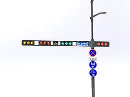 综合杆多杆合一路灯厂家，最新综合杆多杆合一路灯设计