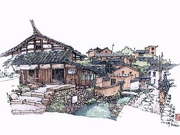 室内手绘