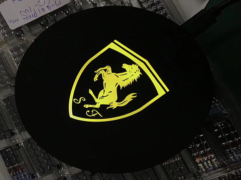 发光logo无线充