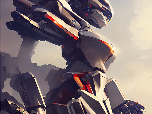 #AI創(chuàng)作實驗室#賽博朋克機甲系列（個人主頁-ZNjMwMjM0NDQ=） - AI作品 - 站酷設(shè)計師lalia原創(chuàng)素材 - 站酷ZCOOL