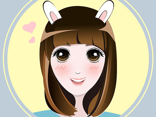 矢量頭像插畫（個人主頁-ZMTU0NDA1Mjg=） - 創(chuàng)作習(xí)作 - 站酷設(shè)計師毛毛蟲的晴天原創(chuàng)素材 - 站酷ZCOOL