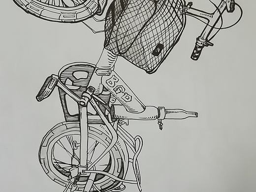 自行车造型练习