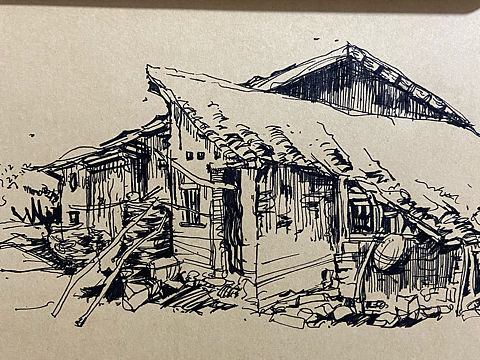 0.5黑笔临摹随笔